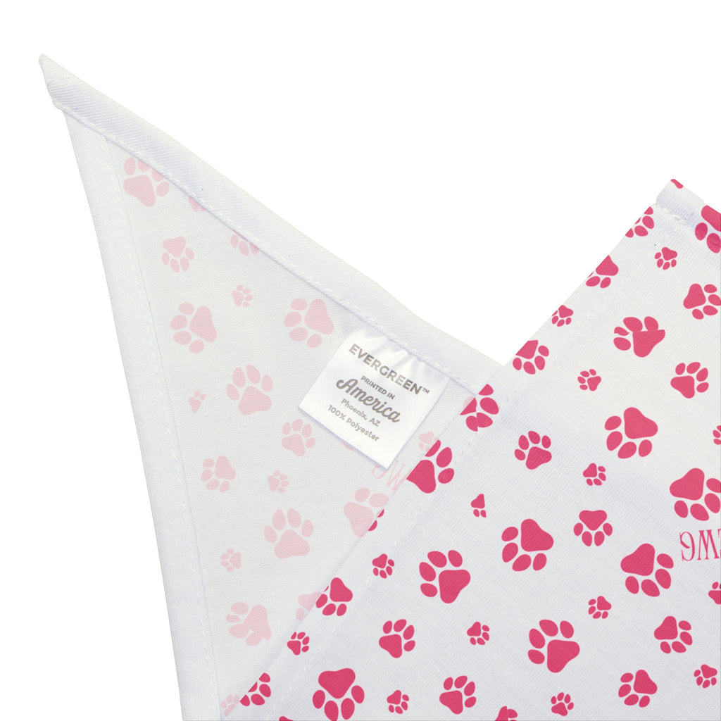 The Walking Pup Bandana - Pink