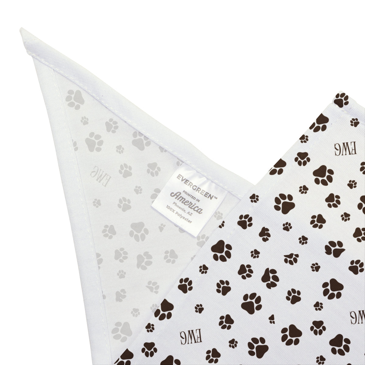 The Walking Pup Bandana - Espresso