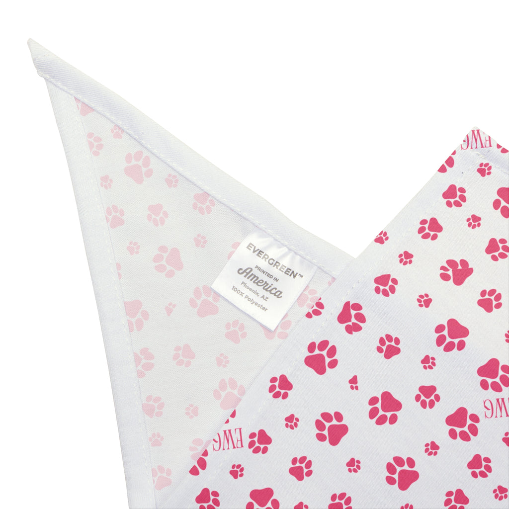 The Walking Pup Bandana - Pink