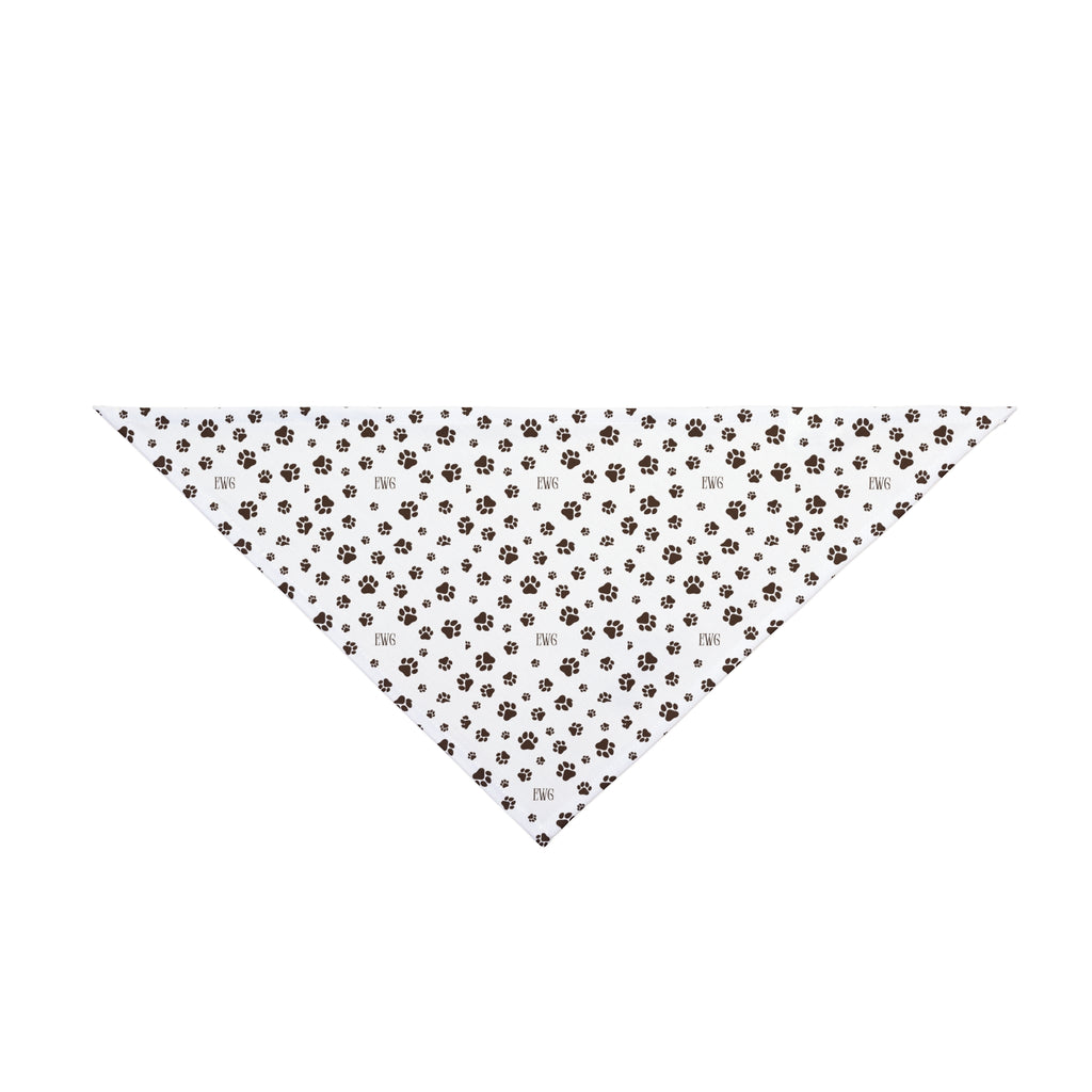 The Walking Pup Bandana - Espresso