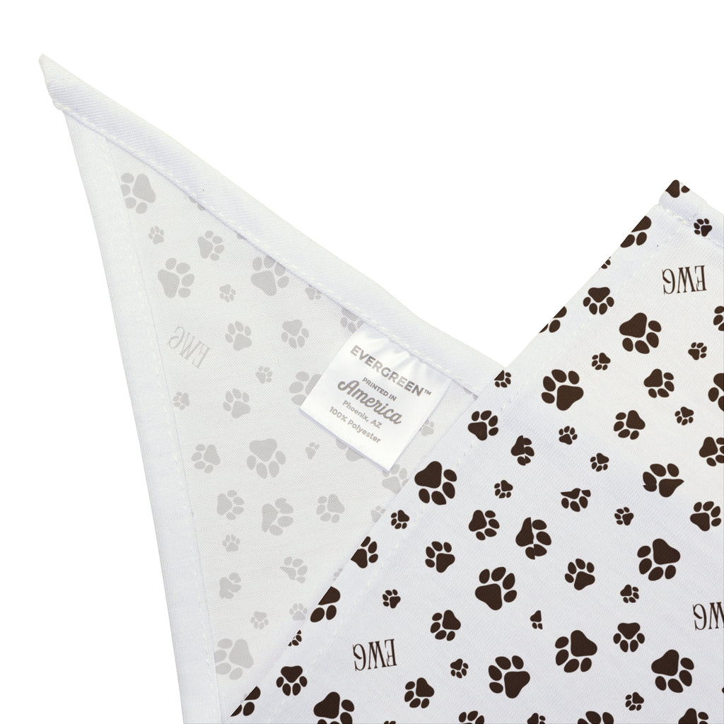 The Walking Pup Bandana - Espresso