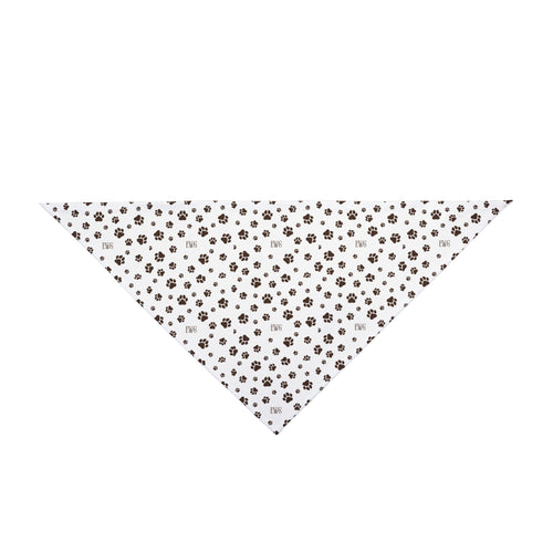 The Walking Pup Bandana - Espresso